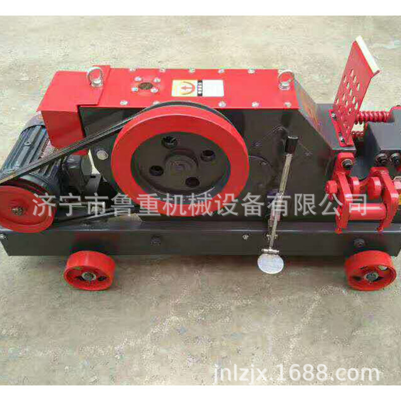 优质供应GQ40平口切断机 40直螺纹钢筋切断机 无毛刺 鲁重生产