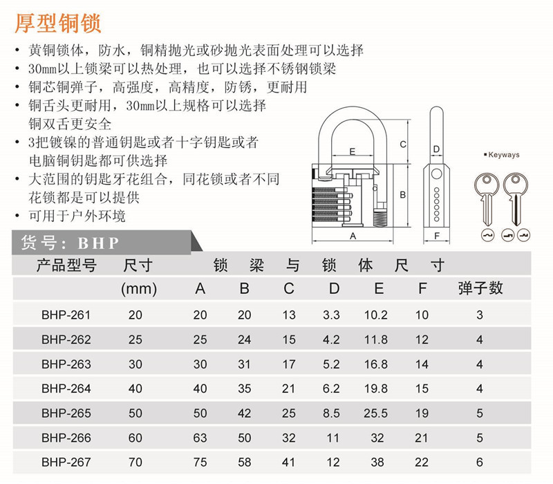 Factory direct supply of Shengli brand thick copper padlocks, copper pins, copper tongues, copper cores, warehouse door locks, waterproof and rust-proof pic 2