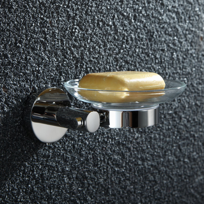 跨境304不锈钢肥皂碟 酒店家用壁挂式香皂架 浴室五金挂件肥皂架