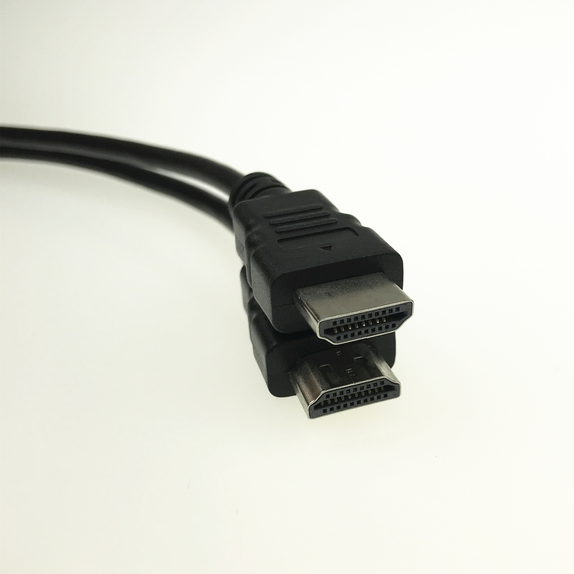 SPot HDMI High-definition Line Round Line Black Leather Suitable for ComPuter Set-toP Box DVD Network Box 1.608m P