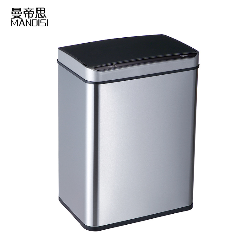 High-end High-capacity high-grade high quality Stainless steel trash can intelligence Induction automatic Trash Sensor trash