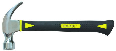 45号碳钢锻打羊角锤包塑柄羊角锤