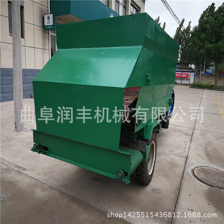 电动输送料设备 福州圈养牛羊撒料车