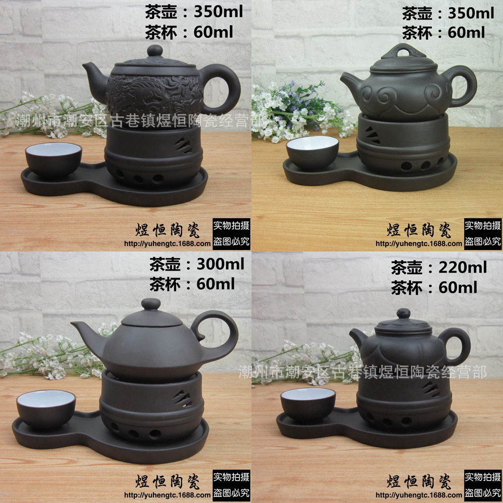 酒店茶楼餐厅炖汤壶 功夫汤茶壶套装 可高温蒸煮壶 家用养生汤壶