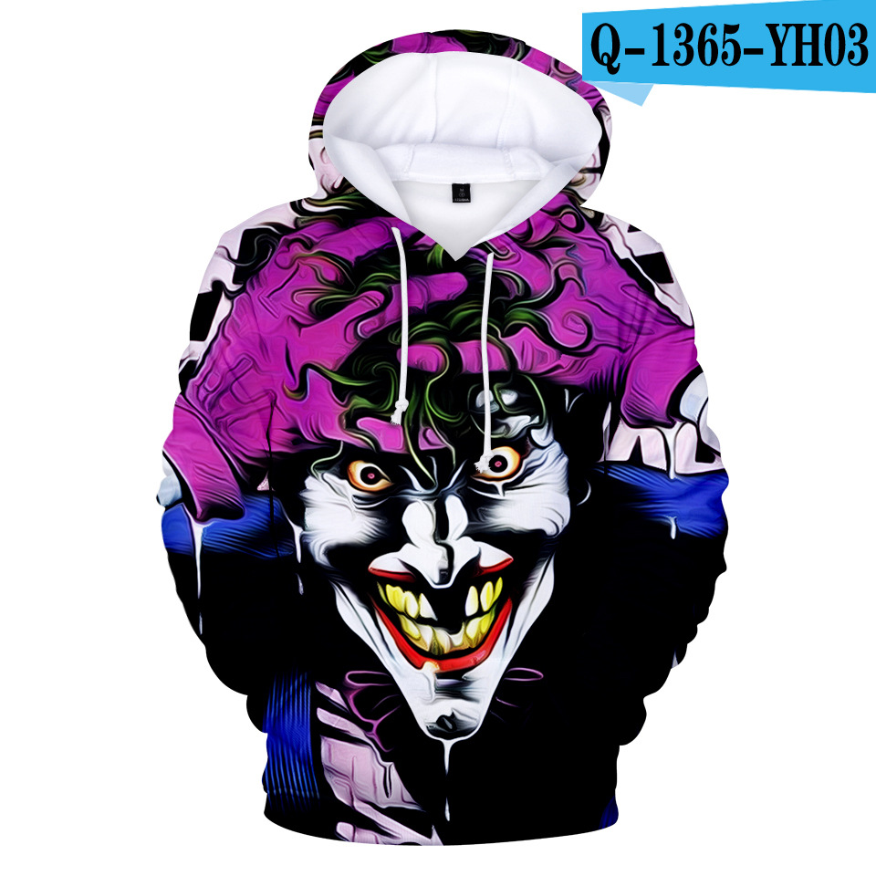 Sweat-shirt en Coton clown jacket joker 3D - Ref 3423553 Image 15