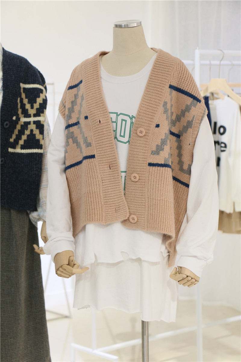 Gilet femme en Mélange de coton - Ref 3316313 Image 9