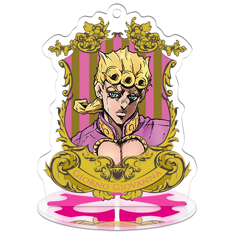 Пиктограмма JOJO's Wonderful Adventure Golden Wind Surrounding Q-version Acrylic Humanoid Small Stand Card Keychain Pendant Ornament