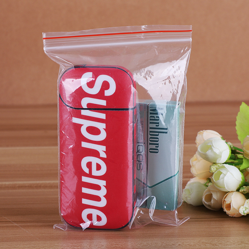 2厂家供应加厚自封袋透明封口袋食品塑料袋包装袋密封袋塑6*8cm