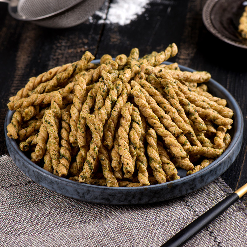 批发农家手工小麻花散装香脆海苔小麻花重庆特产糕点传统小吃零食