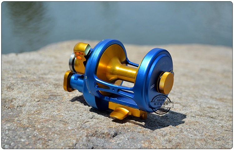 Carretel de Pesca de Metal Ferro de Pesca Carretel de Pesca do Mar 9 + 2bb Chegam Novas Carretel Barco Cheia Tambor - Slow Jigging Corrico Fosco Revestimento 22 barco carretel de pesca de Metal Cheia