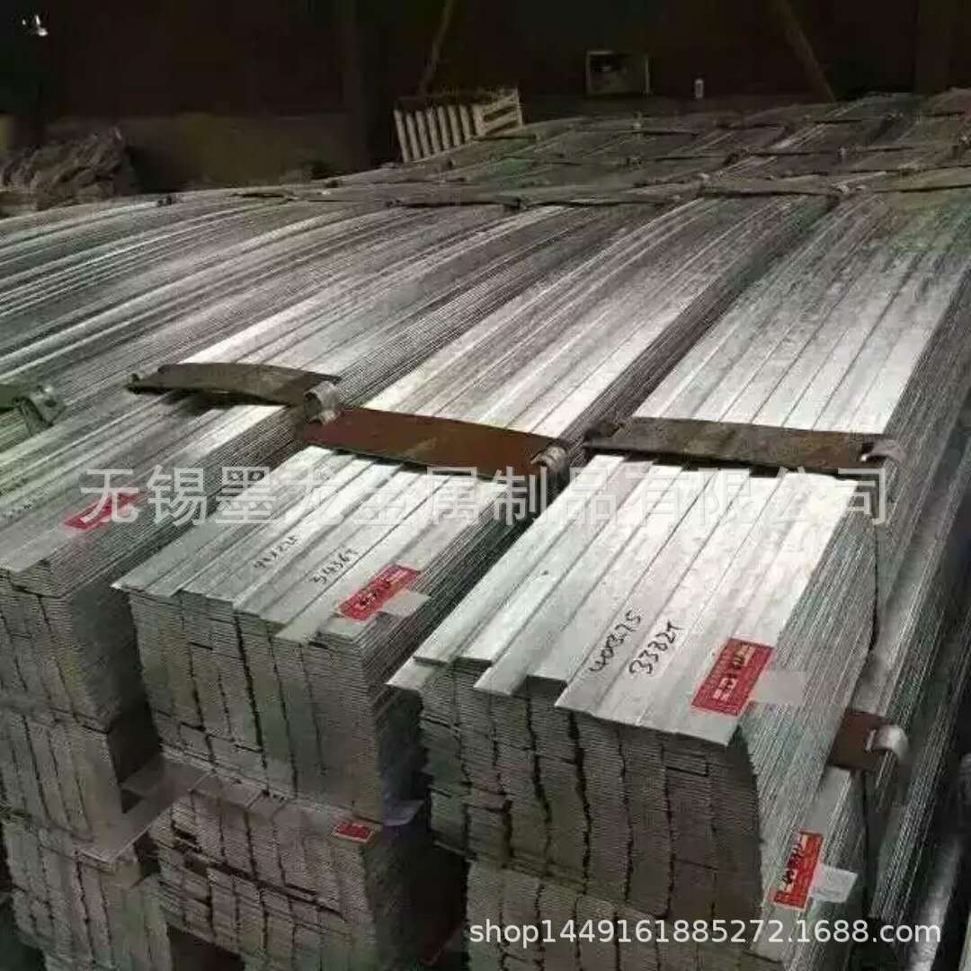 江苏镀锌扁钢厂 热镀锌扁钢现货 Q235B镀锌小扁钢规格全价格低