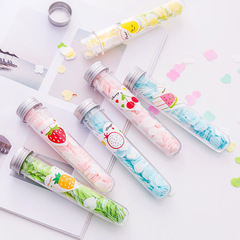 Portable outdoor hand-washing soap paper soap flakes travel bottled hand-washing paper test tube flower-shaped disposable soap flakes T