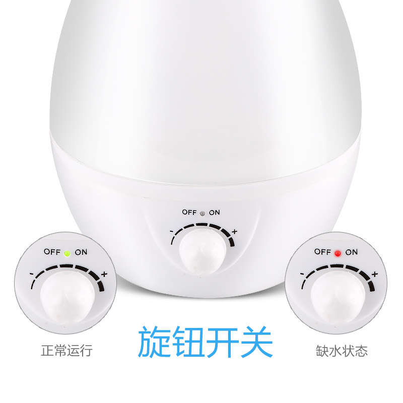 百合水滴加湿器-主图3
