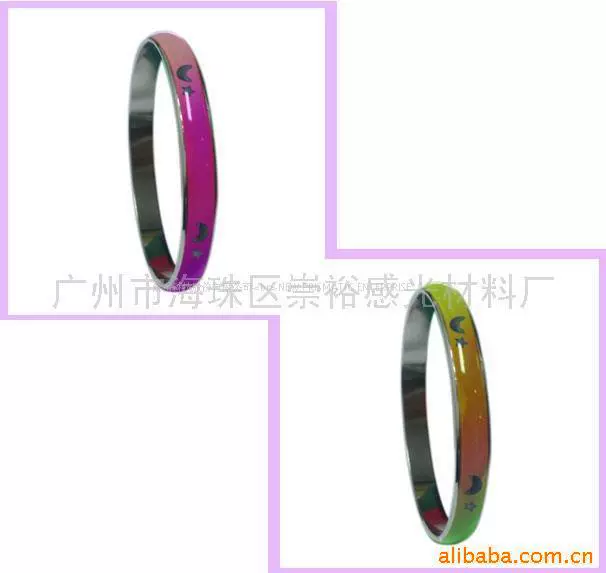 Большой запас корейского LCD изменение цвета браслет, Мода Роман изменение цвета браслет