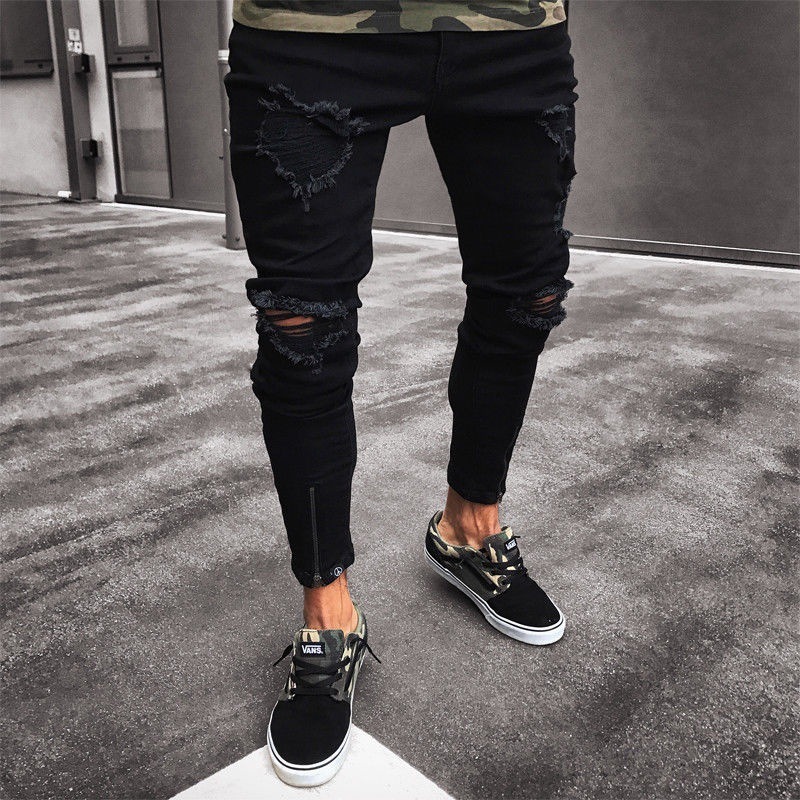 Streetwear Ripped Jeans Image 4