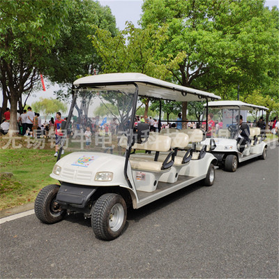 常州溧陽四輪電瓶車電動旅遊觀光車老爺看房高爾夫球車出租租賃