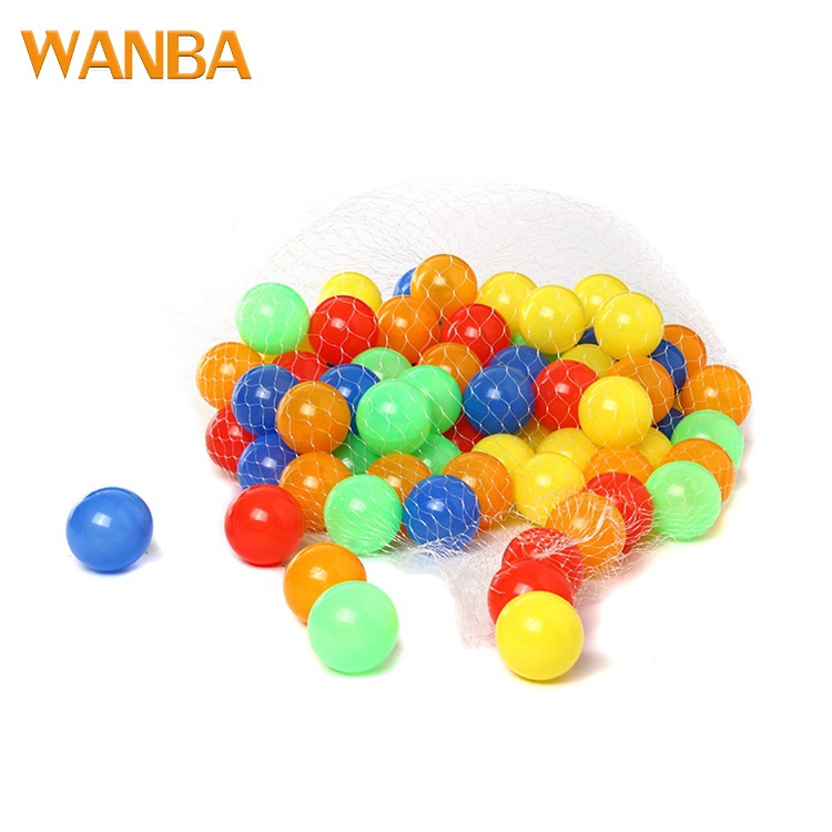 廠家直銷批發收納拉鏈網袋裝海洋球波波球玩具球池