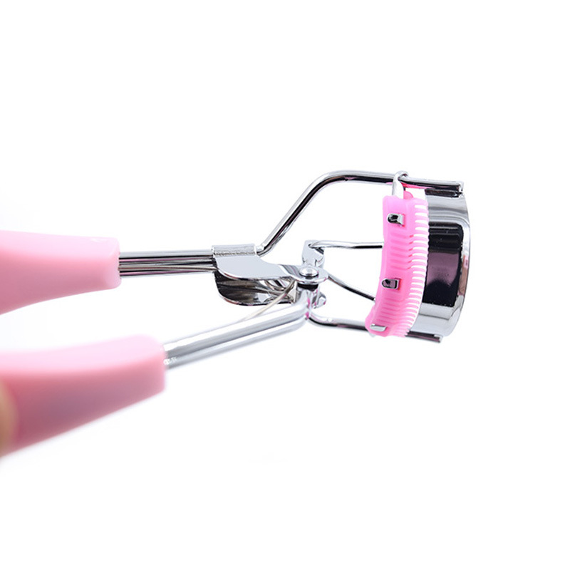 Stainless Steel Super Wide-angle Eyelash Curler Duck Palm Type Makeup Tool Curler Mixed Color Partial Eyelashes