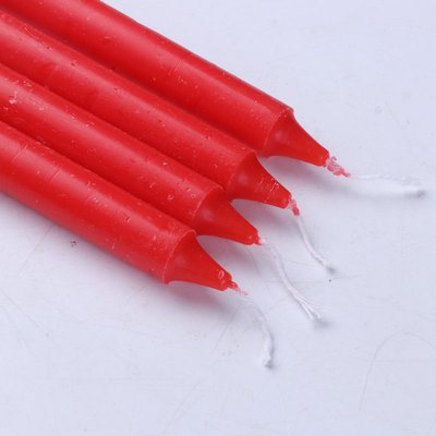 包郵！直徑2*25cm紅白色魔法道具杆蠟 拜佛供佛蠟燭 喜慶蠟燭批發