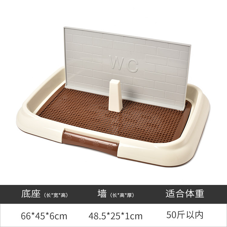 Directo de fábrica de múltiples funciones del inodoro del animal doméstico pañales de orina conveniente para entrar en bolsa de aseo para mascotas entrega de una sola pieza