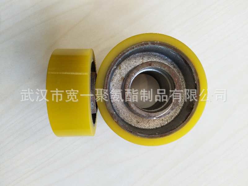 供应陕西机械设备用胶轮聚氨酯包胶加工
