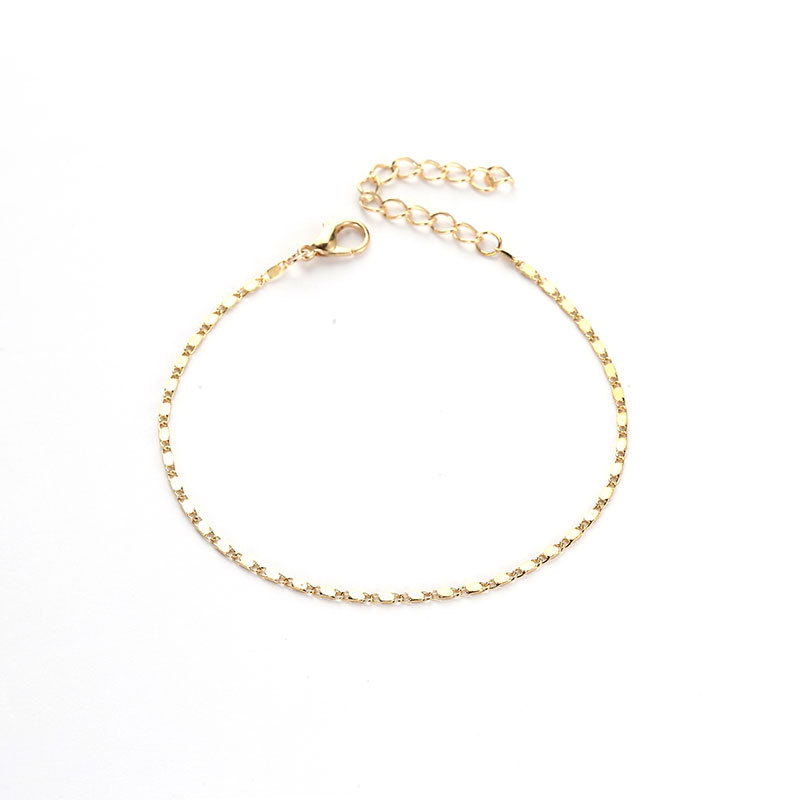 Simple Ultra-fine Beach Anklet Wholesale display picture 8