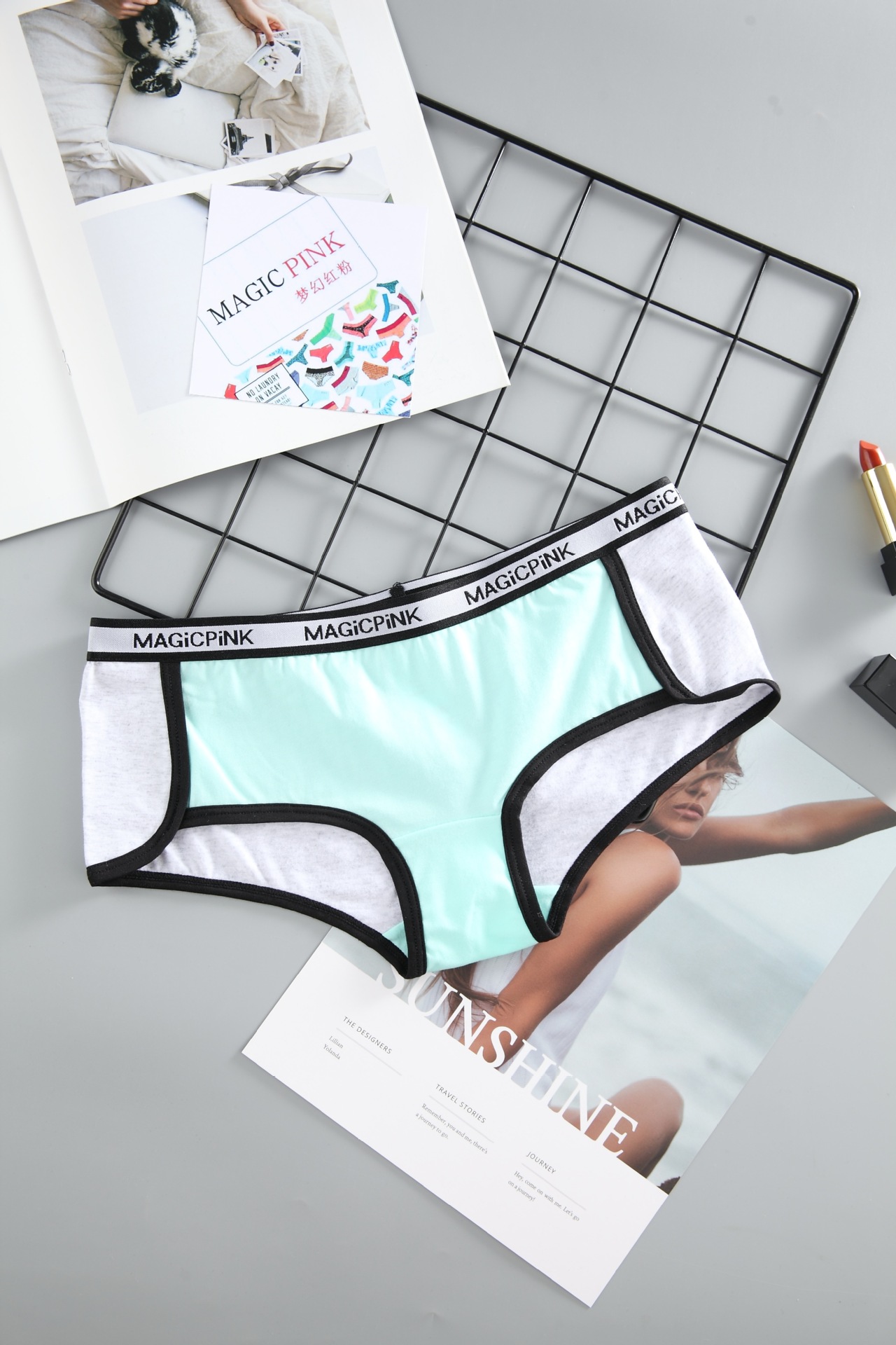 8655后灰前兰撞色