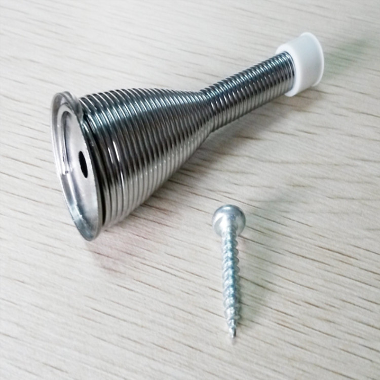跨境電商貨源外貿出口Spring Door Stop 鐵質彈簧 門碰 門檔 門吸