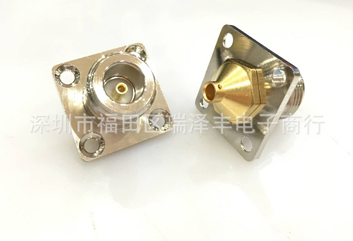 供应N-KFB2射频头接086半柔半钢电缆同轴连接器