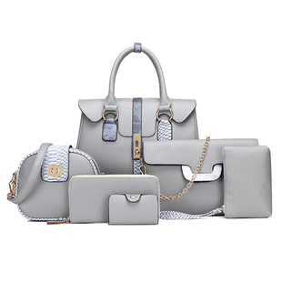 Capacious fashionable set, one-shoulder bag, shoulder bag, European style