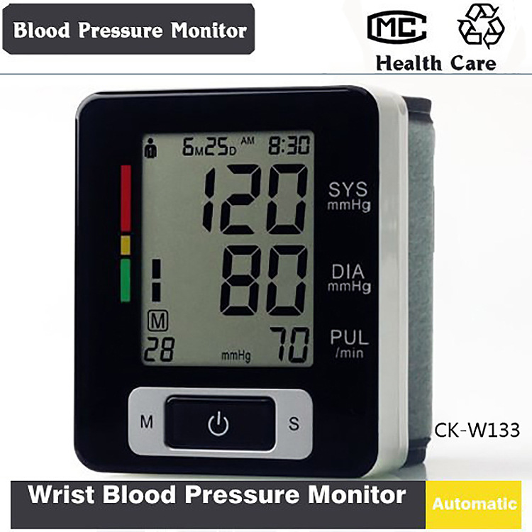 热销外贸手腕式血压计血压表电子血压仪跨境出口亚马逊 CK-W133