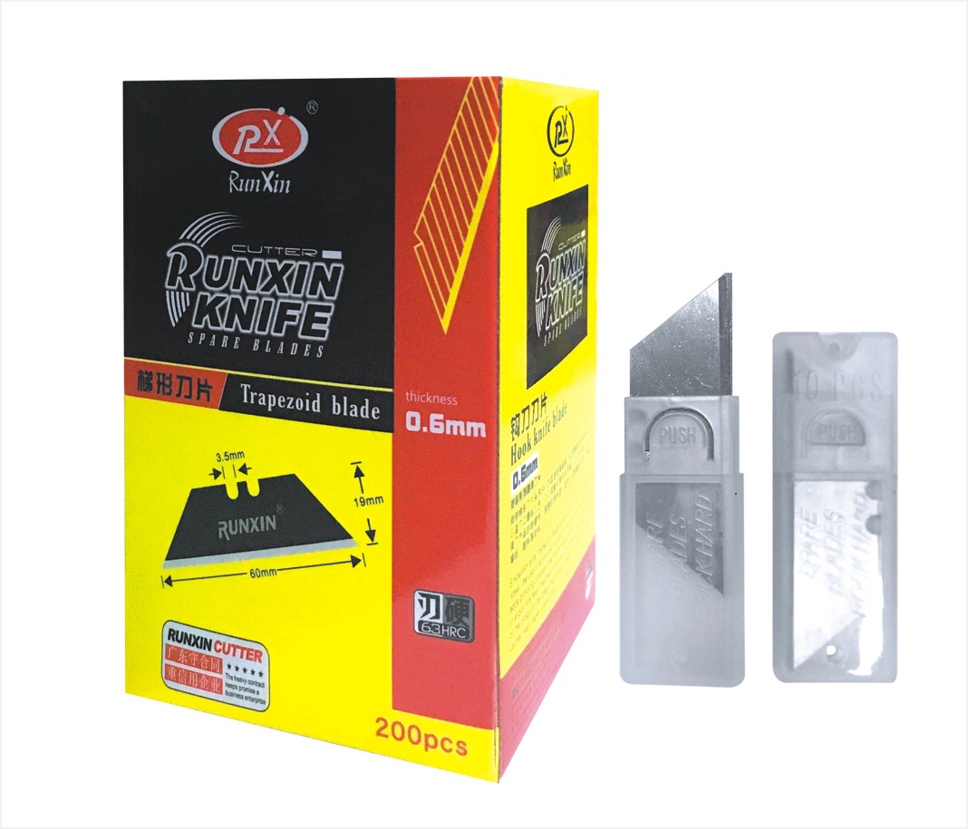 梯形刀片 替换刀刃 重型工具刀刀片 润信 美工刀【源头厂家】