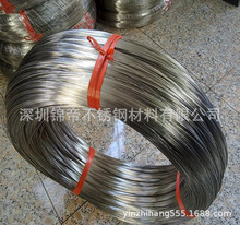 深圳锦帝现货供应高铜SUS304HC3不锈钢螺丝线 304不锈钢弹簧线