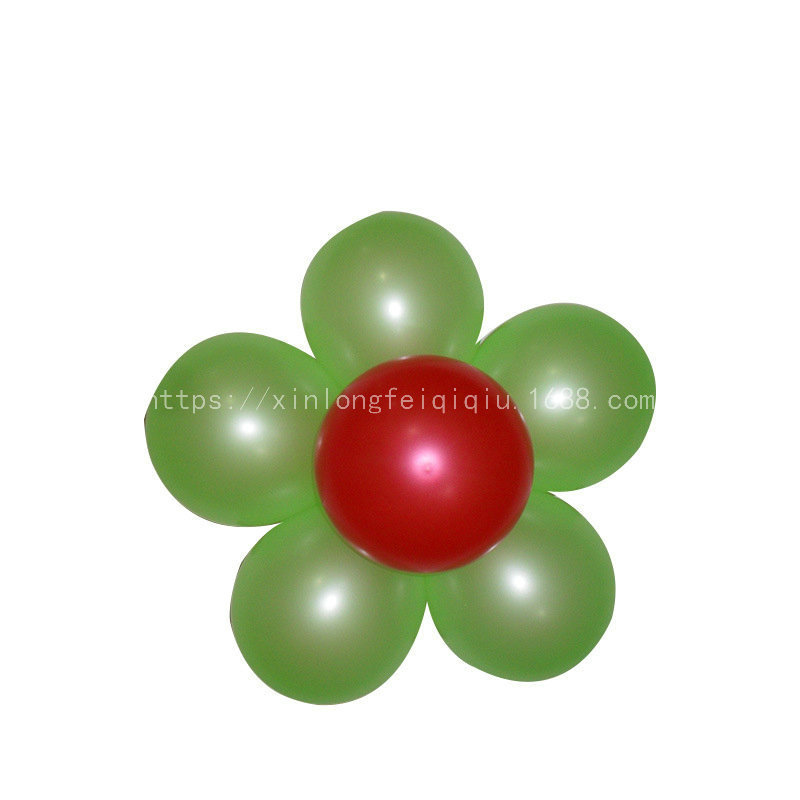 批发供应 气球装饰气球配件 梅花片气球卡 升级双层梅花|ms