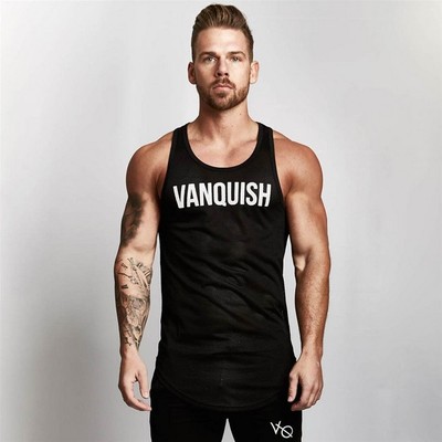 Muscle Brothers VQ Sleeveless motion man vest Bodybuilding run ventilation Self cultivation Training Vest On behalf of