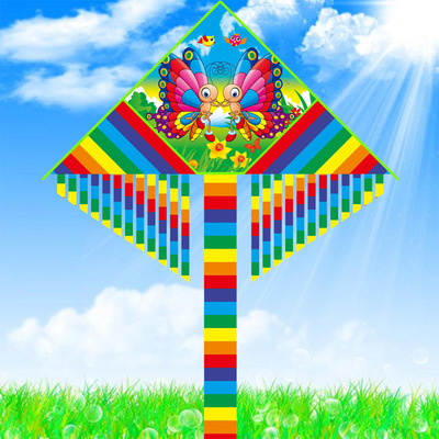 Weifang kite wholesale new pattern children Cartoon kite Nagao triangle Breeze Nasty easily fly direct deal