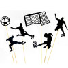 World Cup series cake 足 Football cake plugging card boy theme cake decoration flag set 6 -piece set