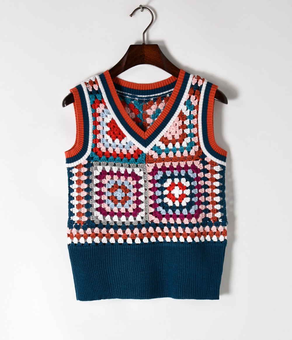 Gilet femme ATTEINDRE LES GENS en Tricot - Ref 3316203 Image 11