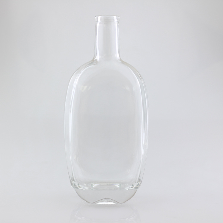 厂家直销酒类包装瓶700ml洋酒瓶750ml伏特加瓶 木塞玻璃盖酒瓶