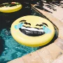 充气定制水上笑脸浮排