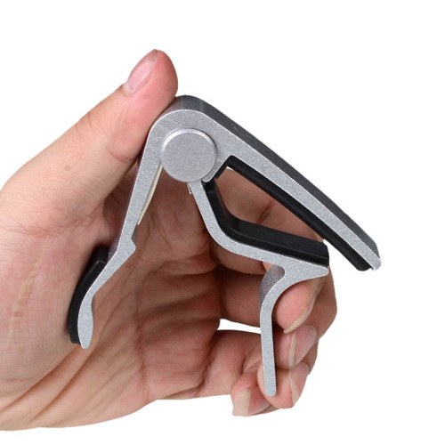 Metal personalized small hand electric guitar capo 5-color folk guitar capo capo guitar capo