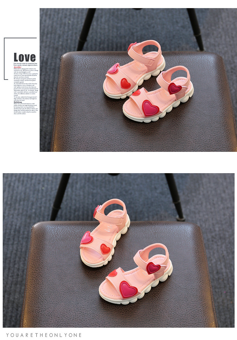 Women's Fashion Solid Color Open Toe Beach Sandals display picture 1