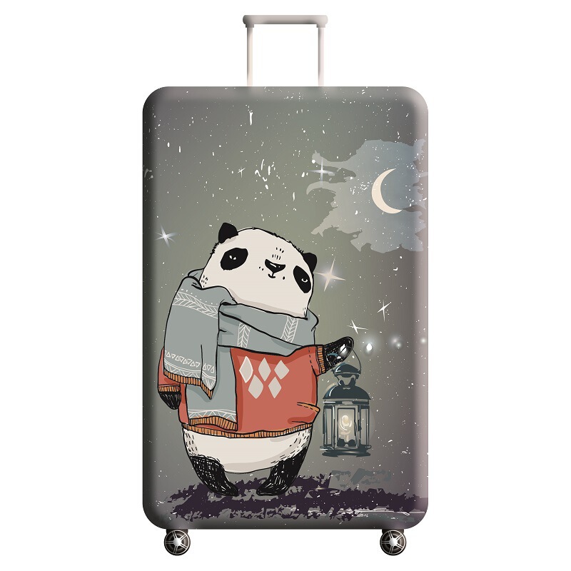 Elastic box cover luggage dust cover trolley luggage travel protective cover thickened wear-resistant