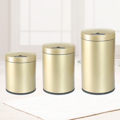 Gotha intelligence Induction Trash household Office automatic Opening the cover LOGO customized Gift Show factory Direct selling