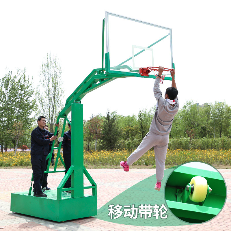 move Basketball outdoor basketball stands adult household train Hanging type standard School match indoor Basketball Shelf