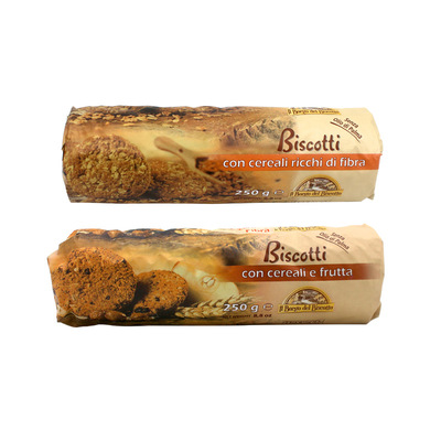 Italy imports Biscotti Bogdan Oatmeal Cookies leisure time food snacks 250g wholesale