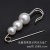 Protective underware, brooch from pearl, copper pin