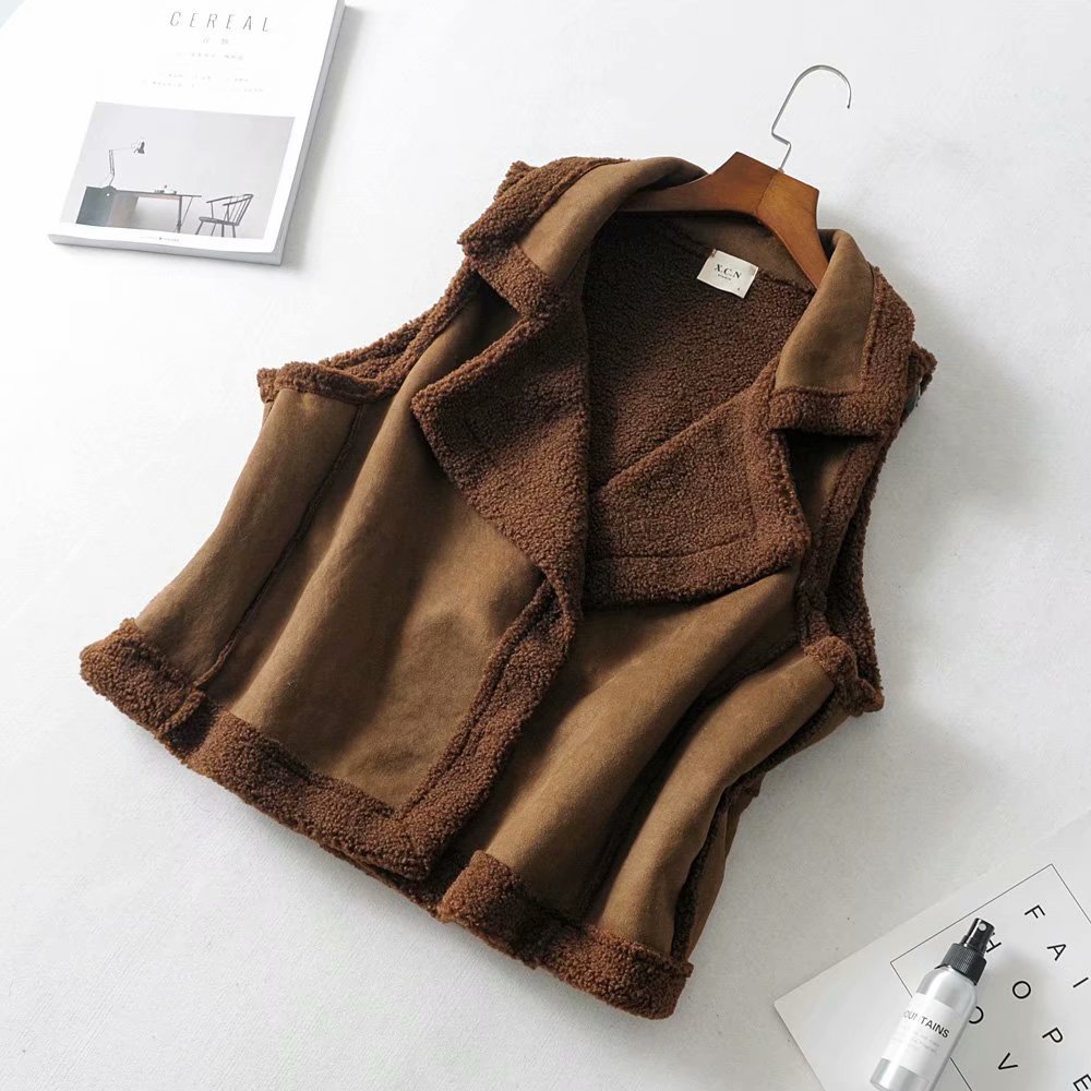 Gilet femme en Mélange de fibres chimiques - Ref 3317438 Image 13