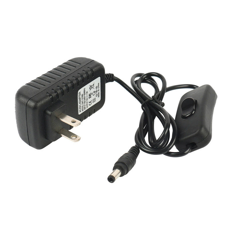Power adapters, switch key, safe power supply, 12v