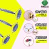 Cosmetic massager jade for face, crystal, set